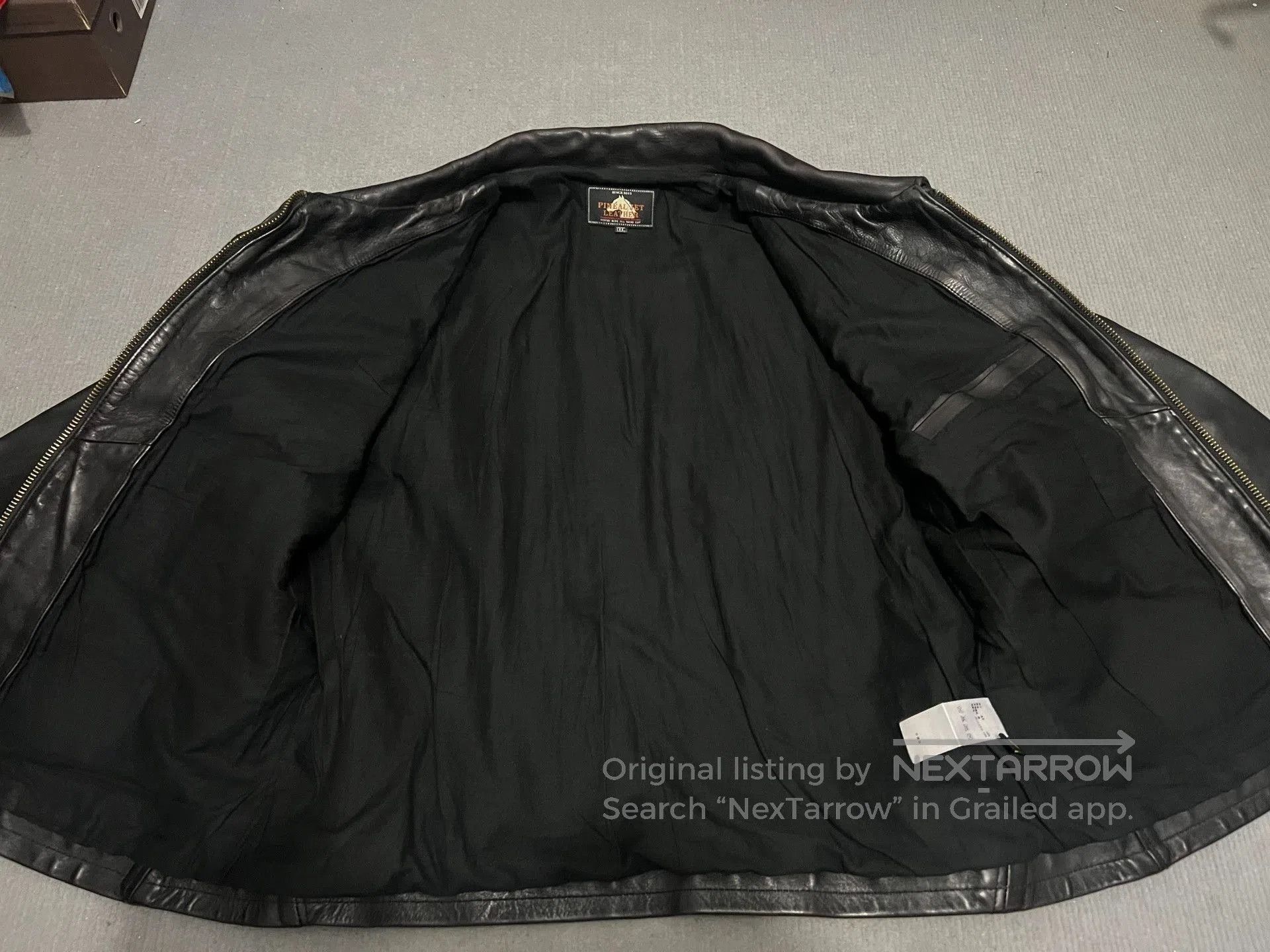 RRL Ralph Lauren Men's Horsehide Leather Jacket. Size US XXL / EU 58 / 5 - 8 Thumbnail