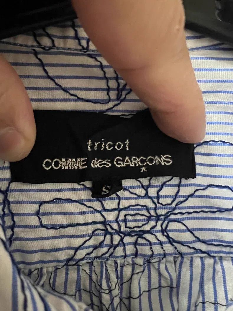 Comme des Garcons Comme Des Garcons Embroidered Casual Shirt Size S / US 4 / IT 40 - 2 Thumbnail