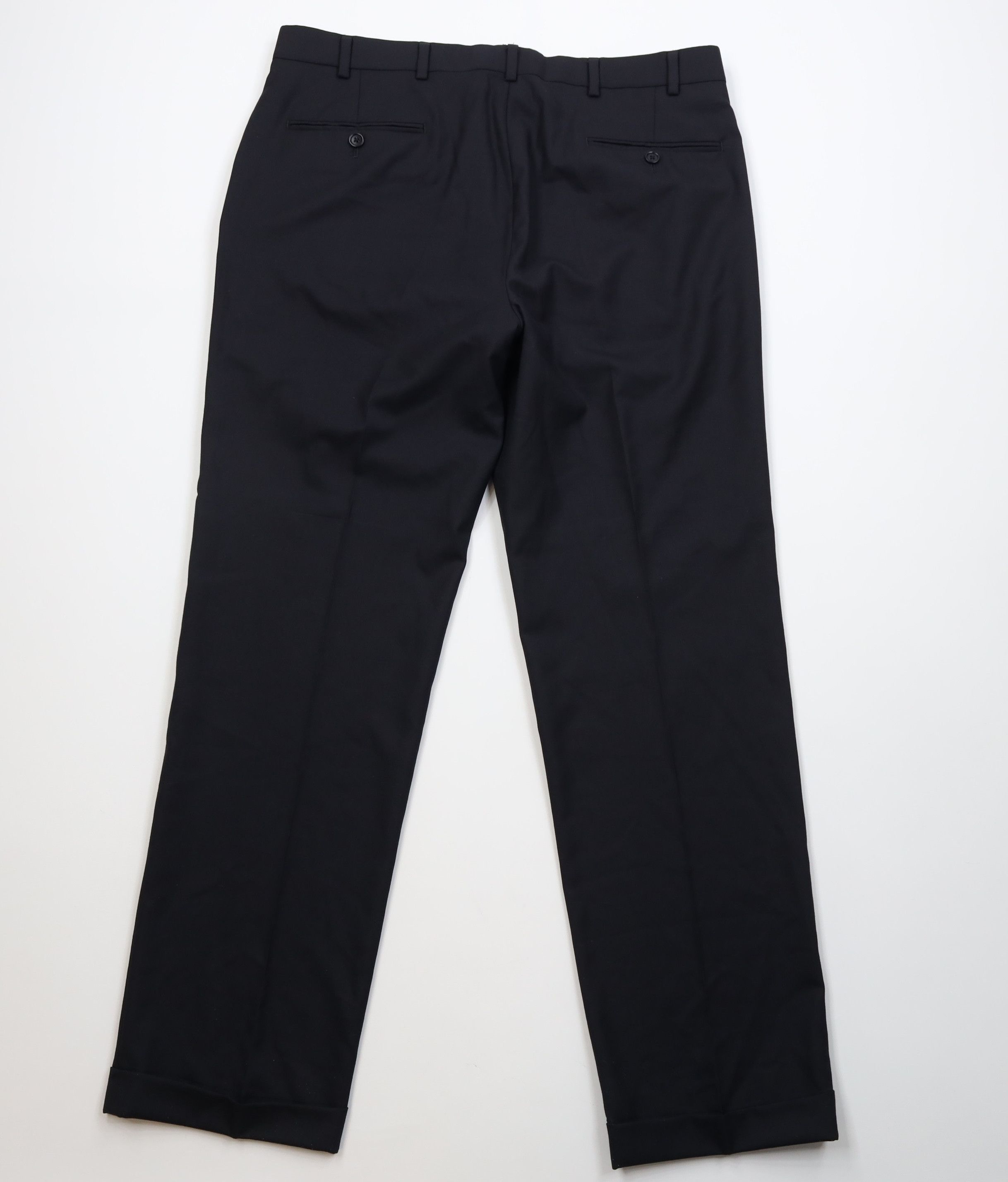 Brooks Brothers Brooks Brothers Mens Size 44L Wool 2 Piece Suit Wedding Navy Size 44L - 18 Thumbnail