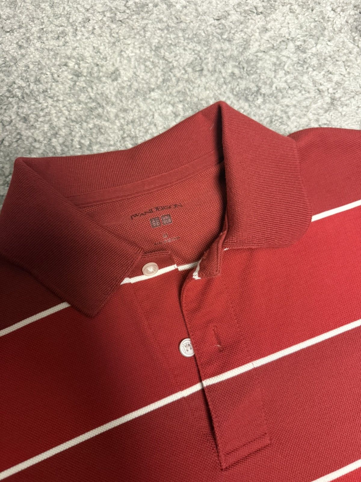 JW Anderson × Uniqlo JW Anderson x Uniqlo Red Cropped Polo Size US XS / EU 42 / 0 - 2 Thumbnail