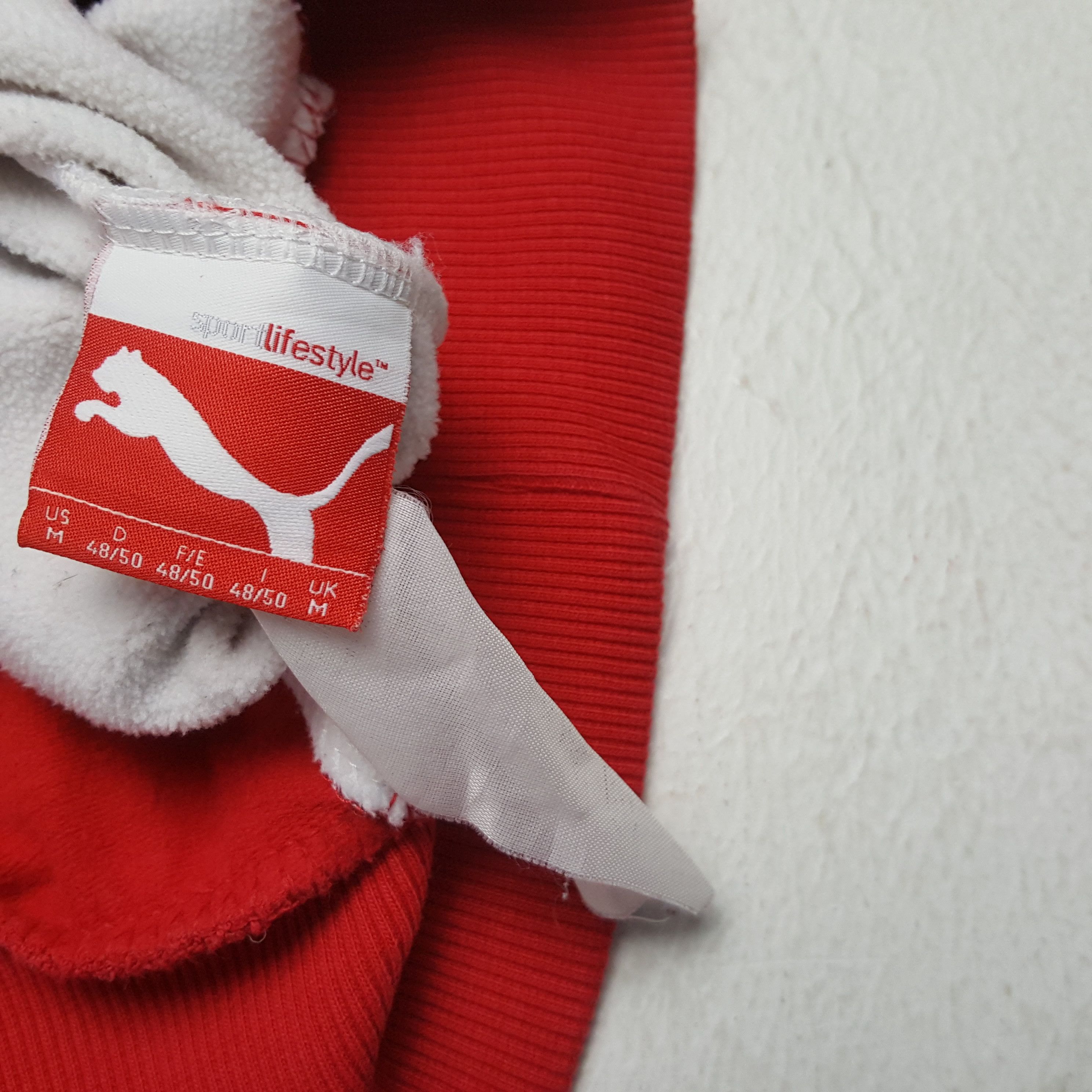 Ferrari × Puma × Vintage PUMA FERRARI SHELL Motorsports Half Zipper Sweatshirt Size US M / EU 48-50 / 2 - 9 Thumbnail