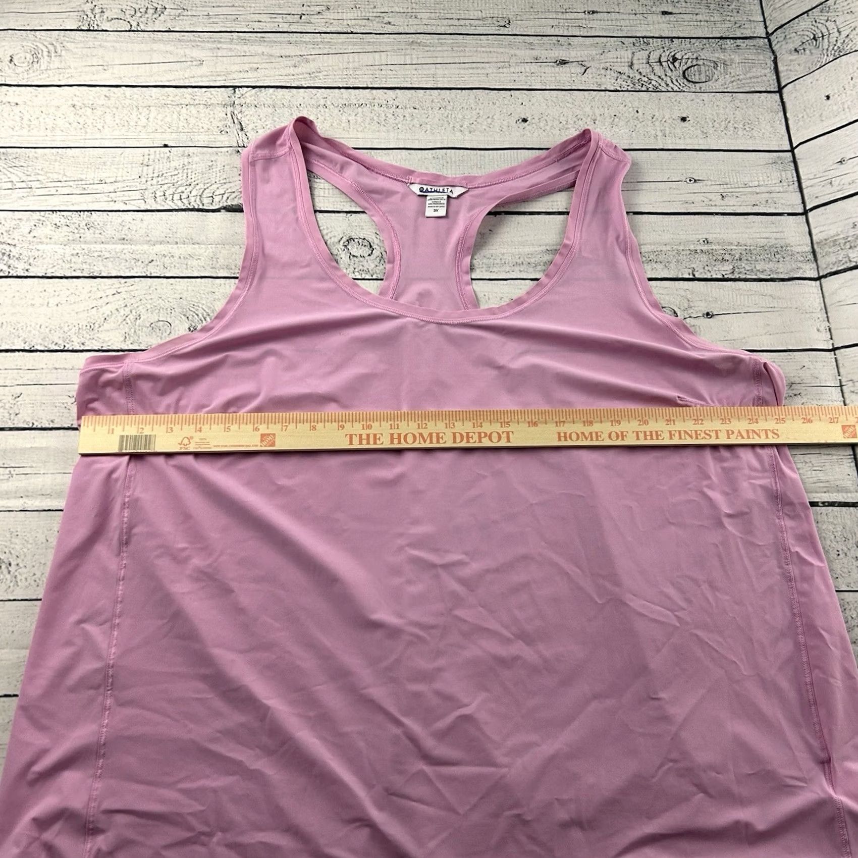 Athleta Athleta Racerback Tank Top Women's 3X Sleeveless Athletic Pink Shirt Size XXL / US 16-18 / IT 52-54 - 4 Thumbnail