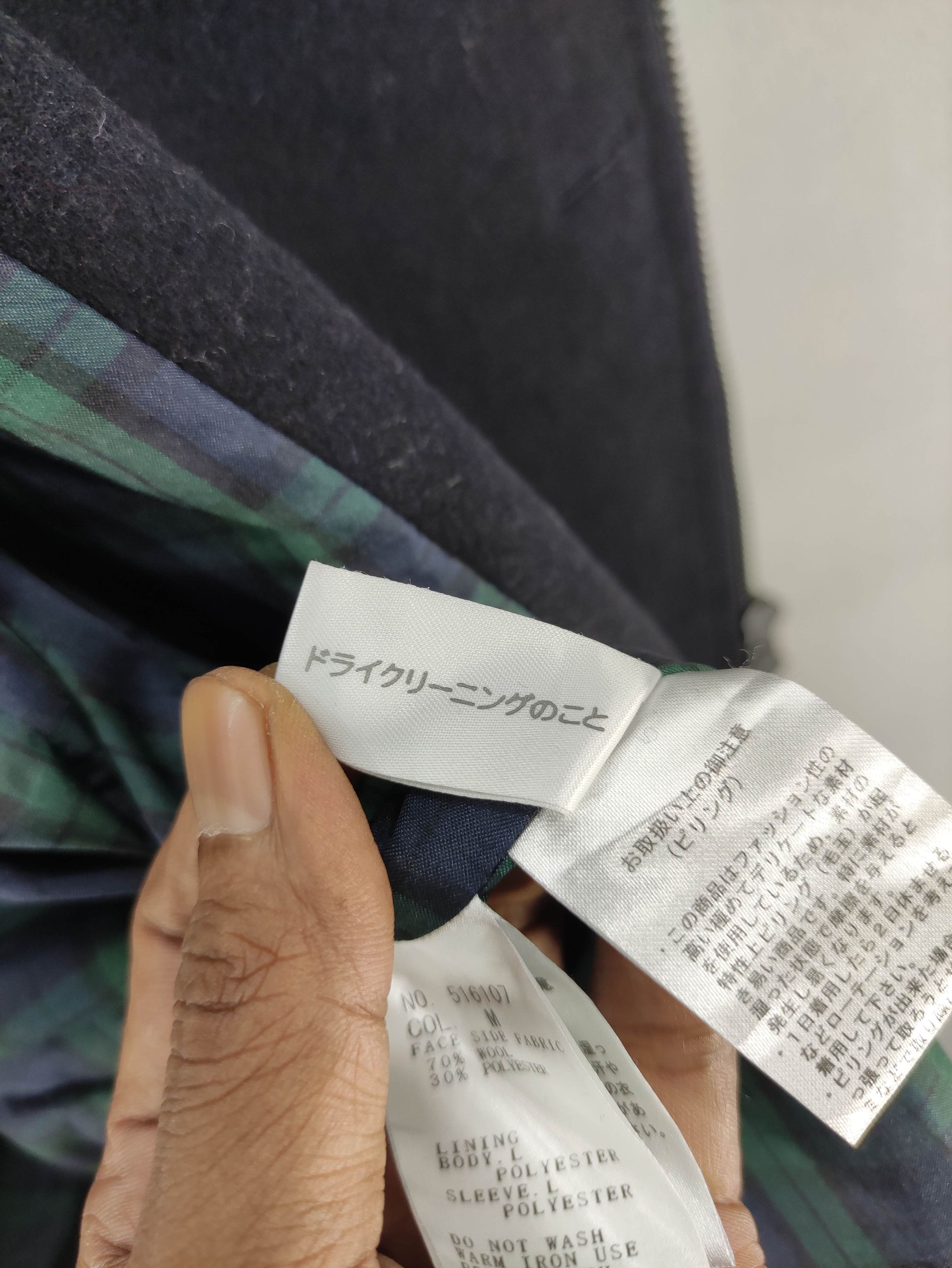 Japanese Brand Vintage N.G.A.C Kazuhiro Takakura Wool Coat Jacket Size US M / EU 48-50 / 2 - 13 Thumbnail