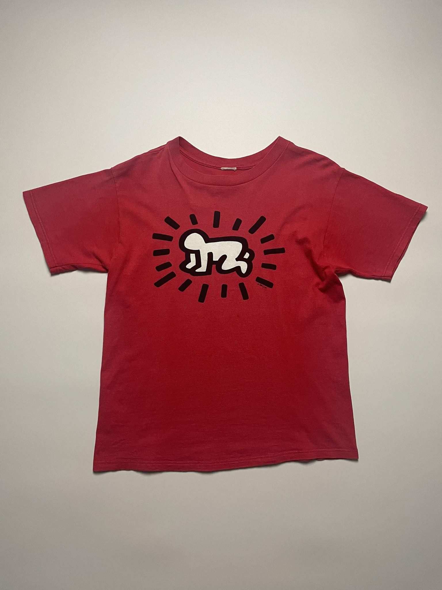Vintage Vintage Keith Haring Art Shirt Size US M / EU 48-50 / 2 - 1 Thumbnail
