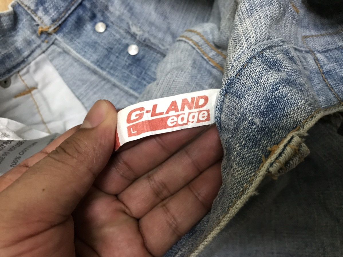 Japanese Brand Vintage Japan G-Land Edge Distressed Denim Pants Big Skulls Size US 32 / EU 48 - 11 Thumbnail