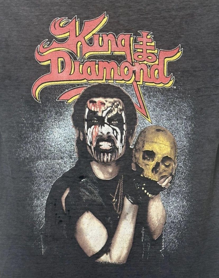 Vintage Vintage King Diamond 1989 Conspiracy Tour T-shirt Size US M / EU 48-50 / 2 - 3 Thumbnail