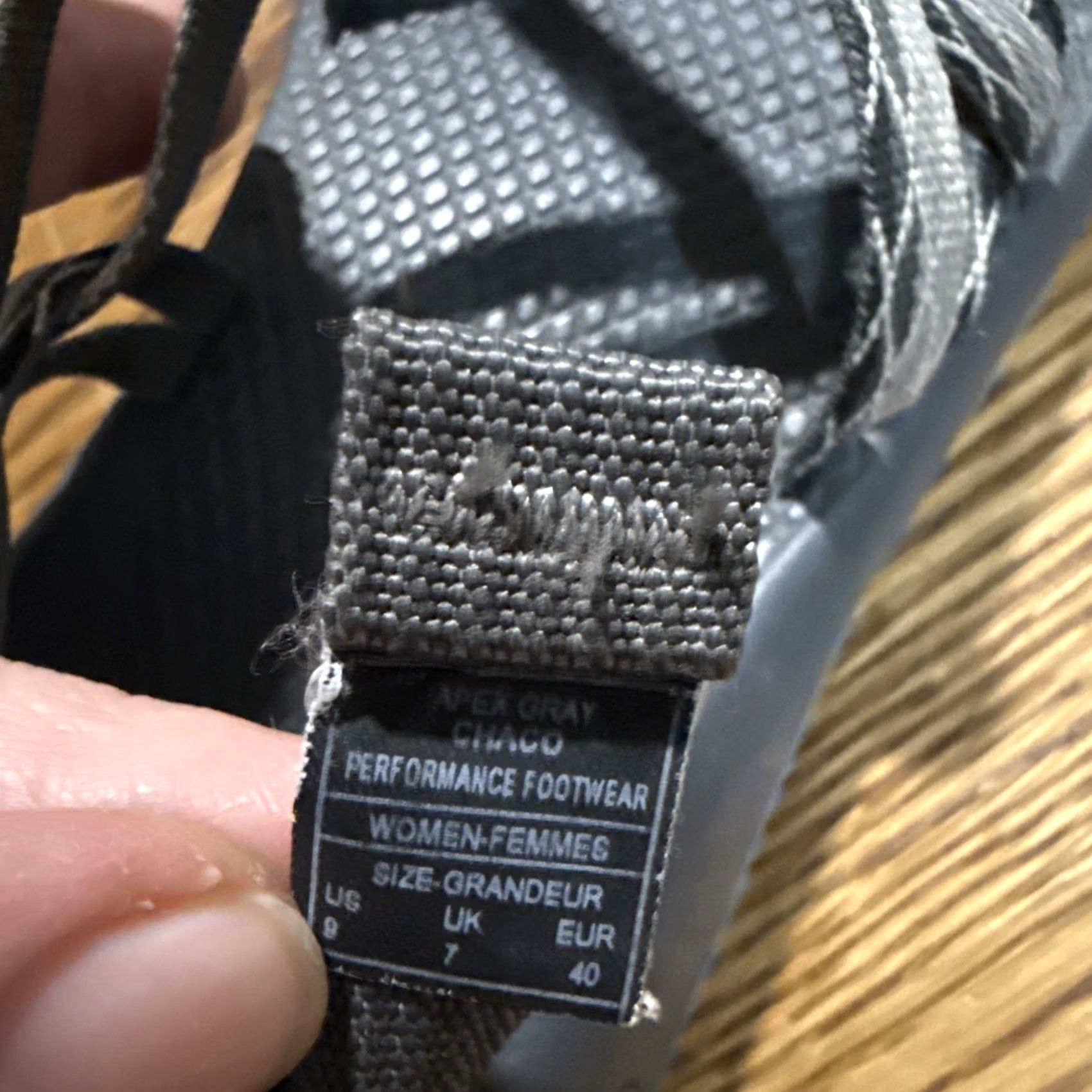 Chaco Chaco ZX/2 Z/X2 Classic Apex Gray Comfort Sandals Women Size 9 Gray Strappy Sandal Hiking Gorpcore Size US 9 / IT 39 - 8 Thumbnail