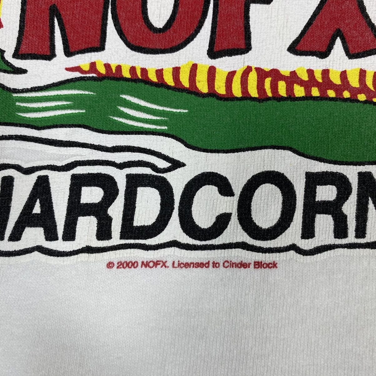 Band Tees × Vintage Vintage 2000 NOFX Hardcorn Band Tee American Punk Rock Band Size US M / EU 48-50 / 2 - 4 Thumbnail