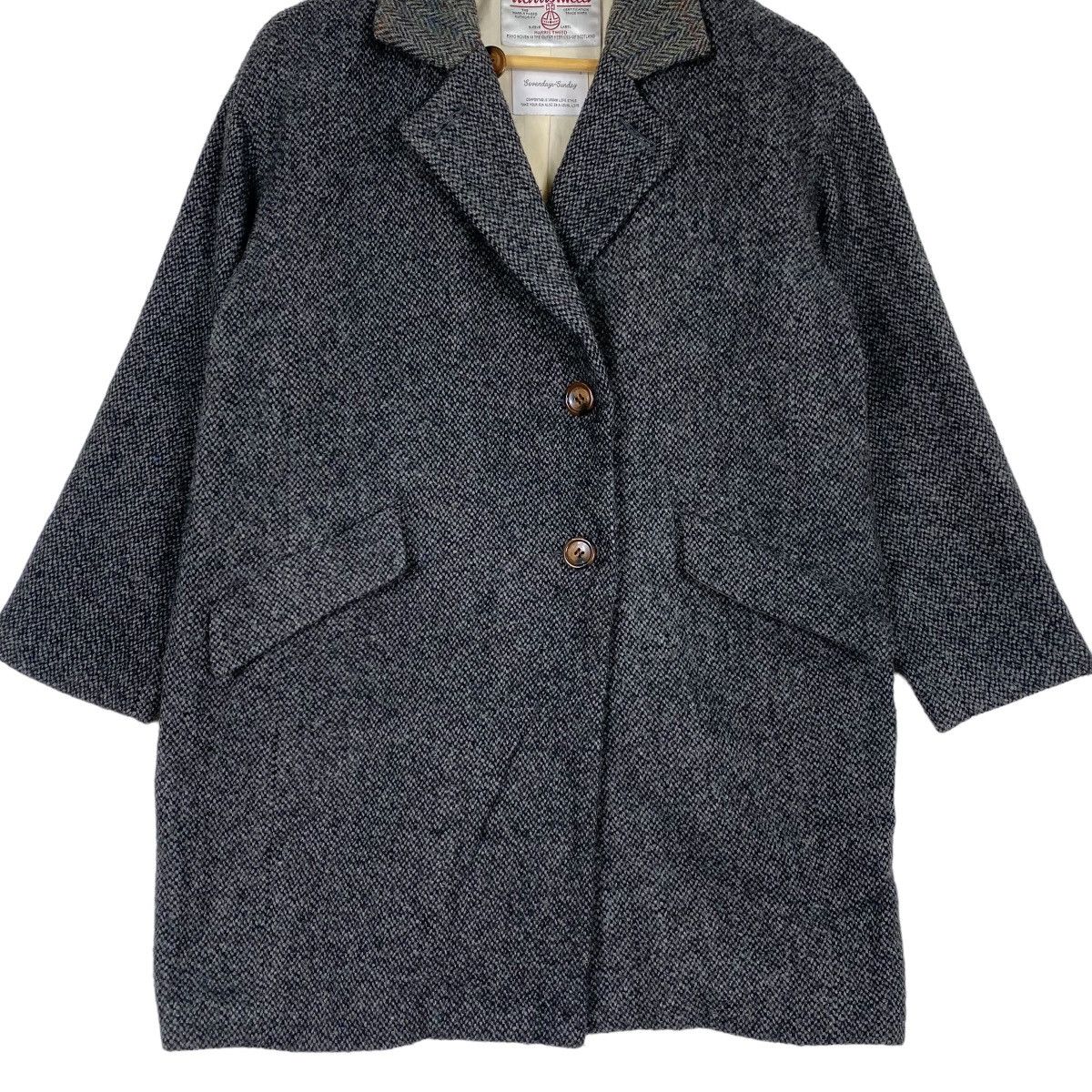 Harris Tweed Harris Tweed X Seventy Sunday wool jacket coat Size L / US 10 / IT 46 - 5 Thumbnail