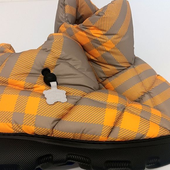 Burberry Burberry Men's Yellow Check Pillow Boots - EU44/US11 Size US 11 / EU 44 - 8 Thumbnail