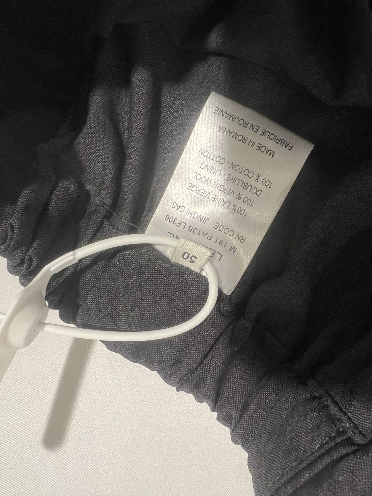 Lemaire Lemaire men’s elasticated waist wool pants. 50/34. $650 Size US 34 / EU 50 - 14 Thumbnail