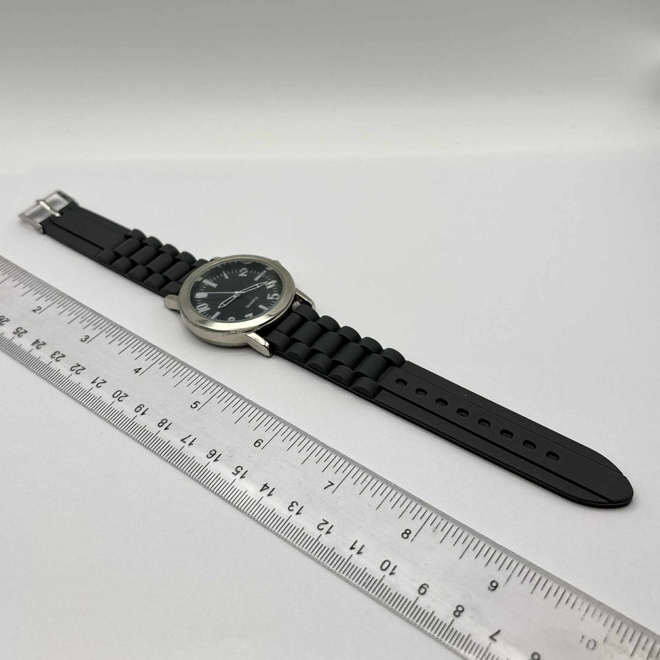 Other Silver & Black Retro Men's Watch Size ONE SIZE - 4 Thumbnail