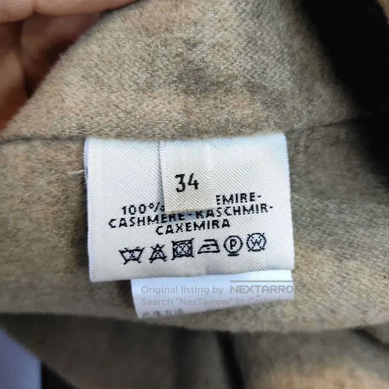 Hermes Hermes Gray Cashmere Top Size XXS / US 00 / IT 34 - 6 Thumbnail