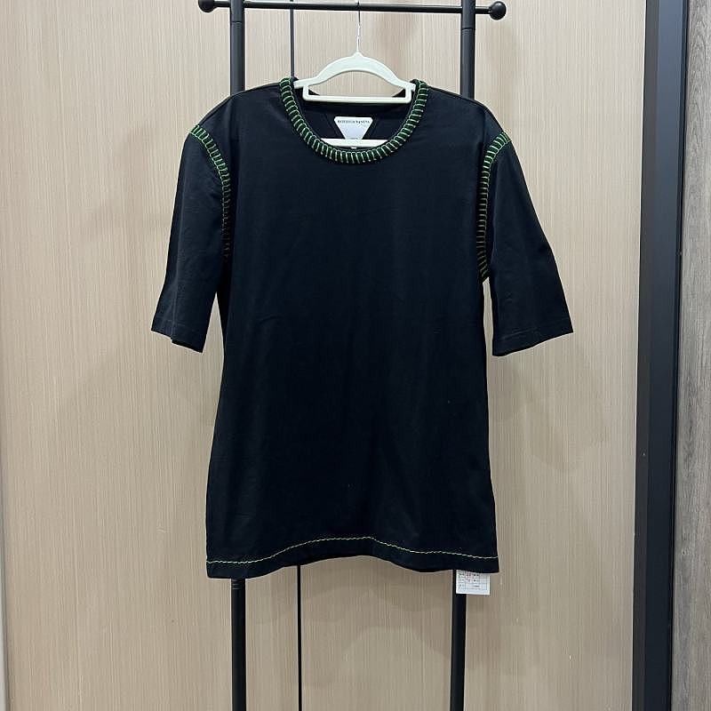 Bottega Veneta Bottega Veneta Green Stitch T-Shirt Size M Size US M / EU 48-50 / 2 - 1 Thumbnail