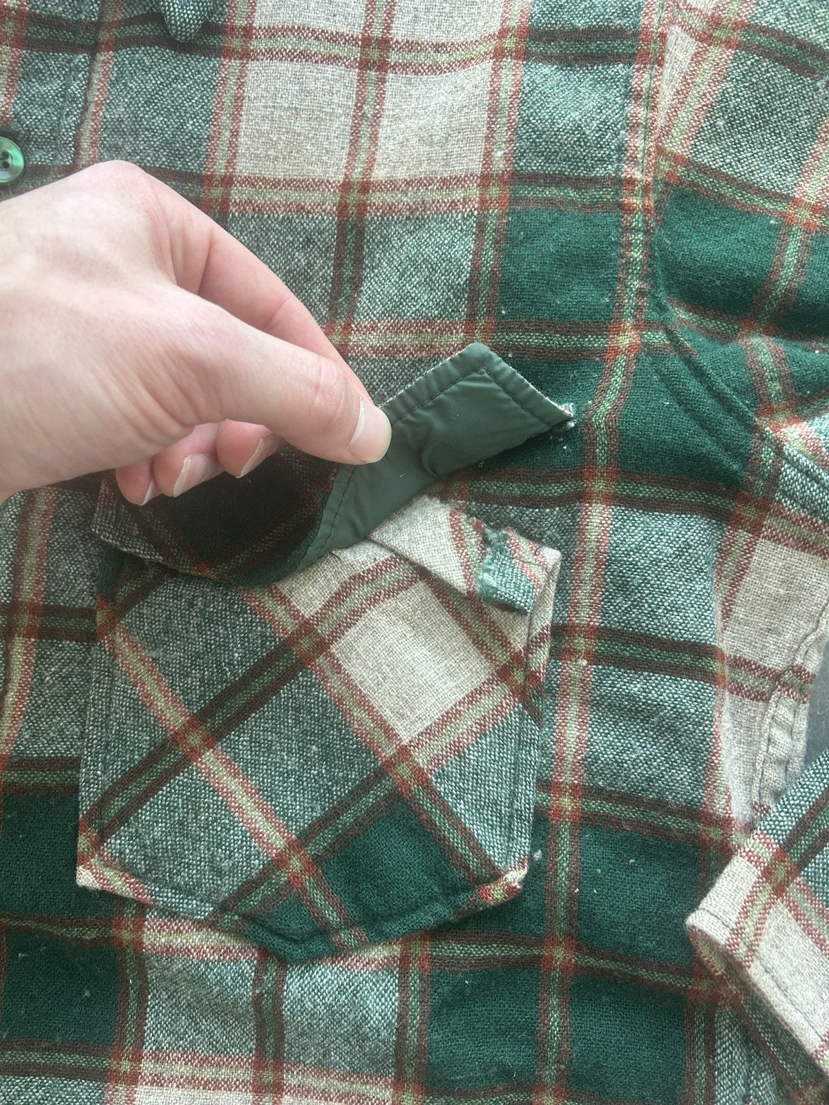 Vintage × Woolrich Woolen Mills Vintage 80s Woolrich Wool Flannel Shirt Size US M / EU 48-50 / 2 - 5 Thumbnail