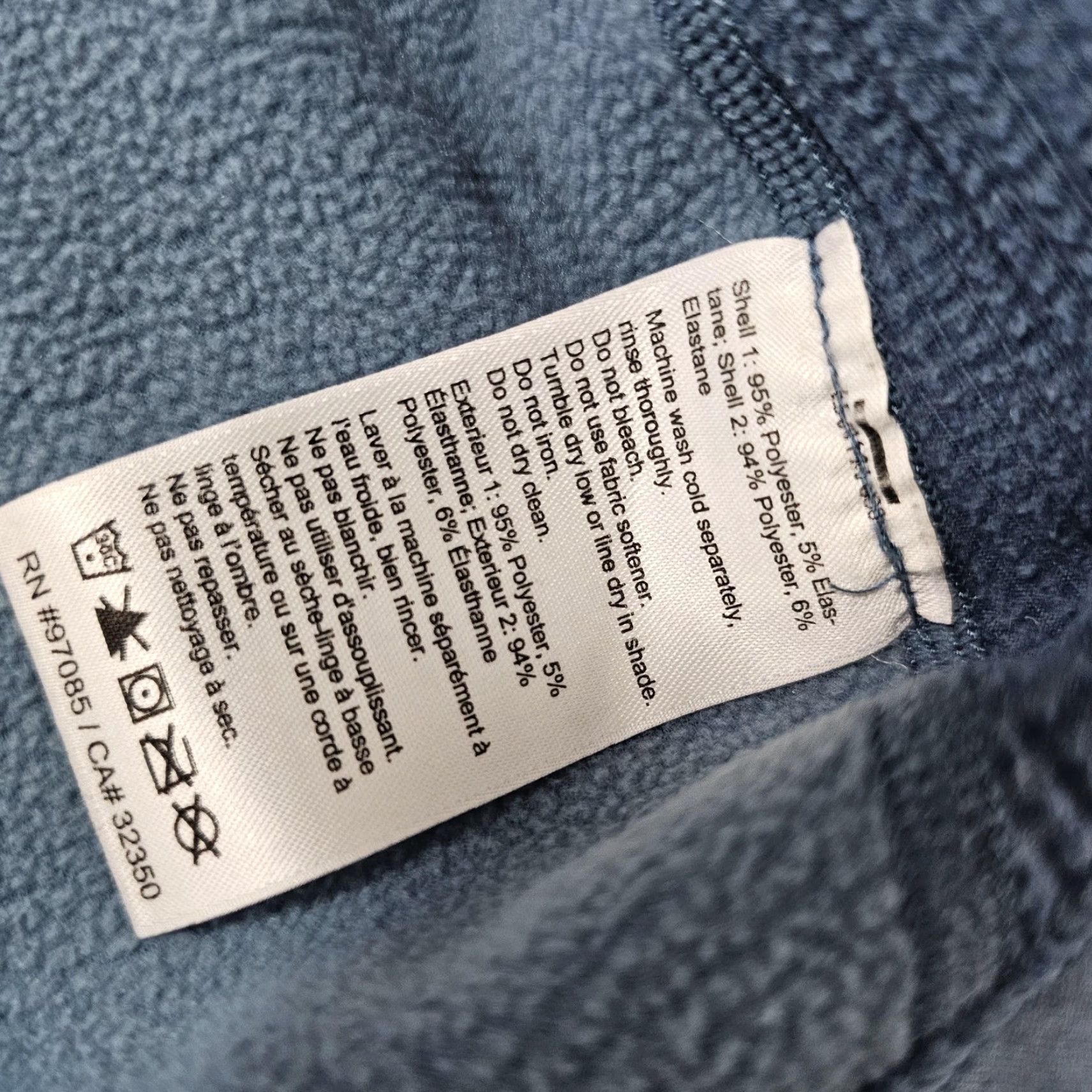 Outdoor Research Outdoor Research Pullover Mens Large Blue 1/4 Zip Fleece Hiking Stretch Top Size US L / EU 52-54 / 3 - 4 Thumbnail