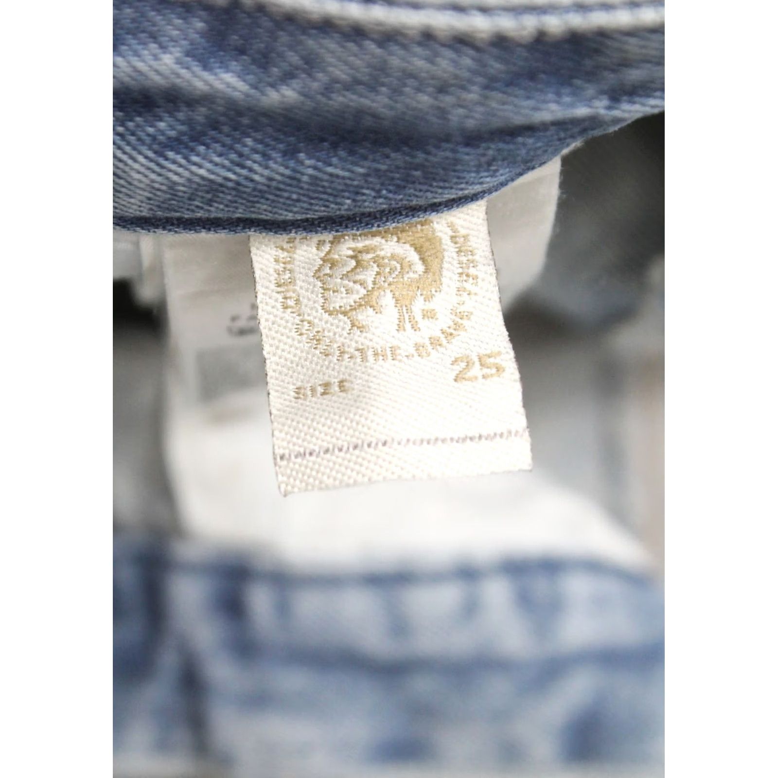 Diesel DIESEL Jeans Women's Flairlegg Regular-Flare 0888Z Blue W25/L32 Whiskers Faded Denim Size 42" / US 20 - 7 Thumbnail
