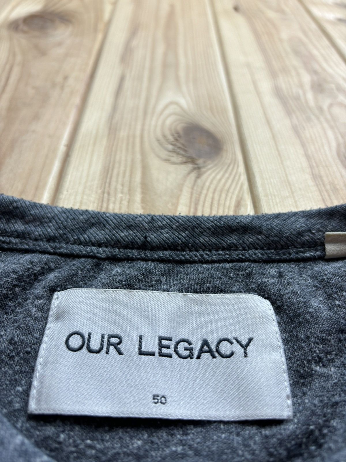 Our Legacy Our Legacy AW 15 Loop Light Sweat Longsleeve Size US M / EU 48-50 / 2 - 2 Thumbnail