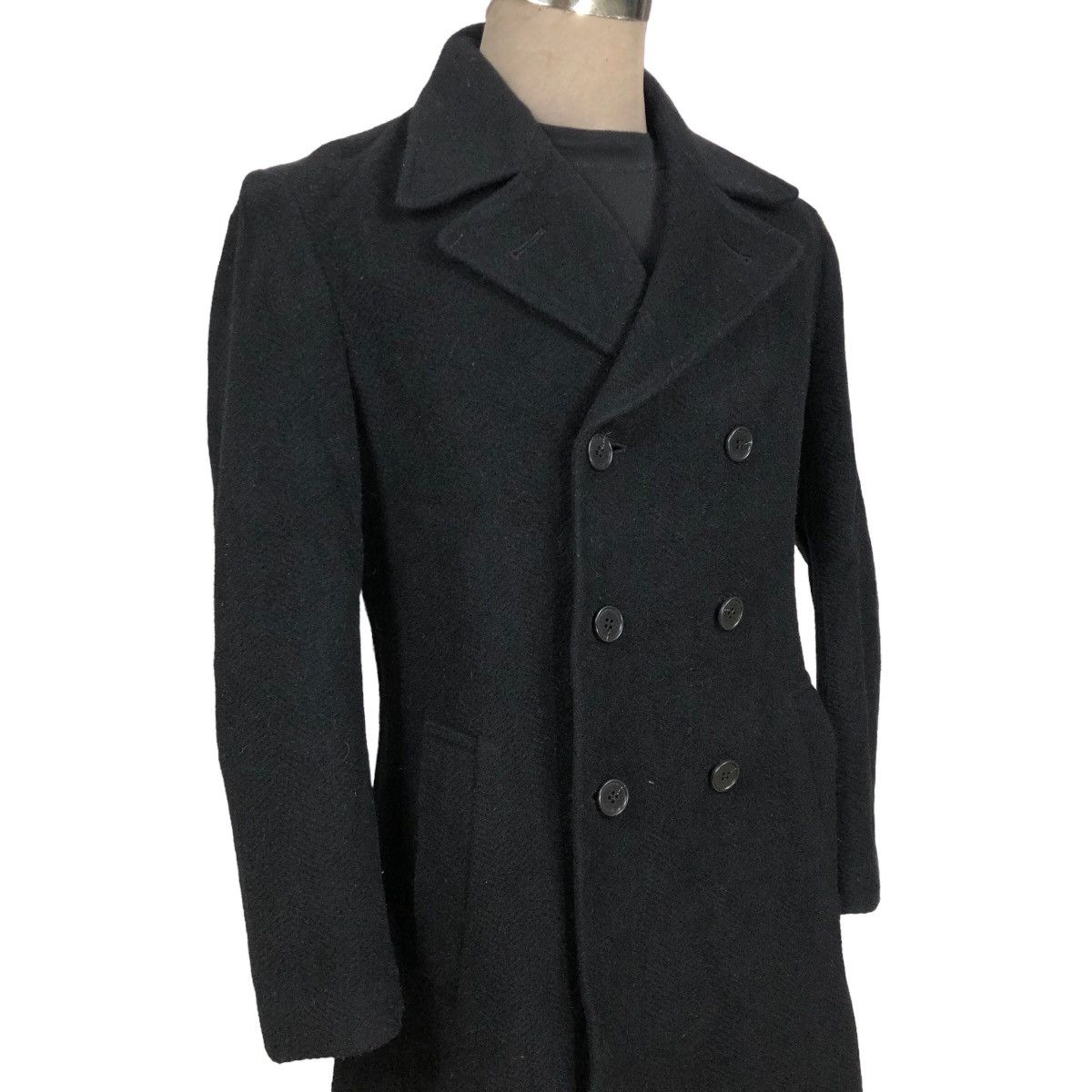 Yohji Yamamoto Vintage 90s Yohji Yamamoto D’Urban A.A.R Wool Trench Coat Size US M / EU 48-50 / 2 - 9 Thumbnail