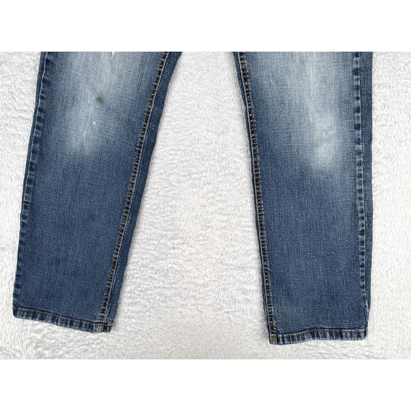 Vintage Urbanstar Jeans Womens 28 Blue Medium Wash Mid Rise Straight 28x28.5 5-Pocket Denim Size 28" / US 6 / IT 42 - 2 Thumbnail
