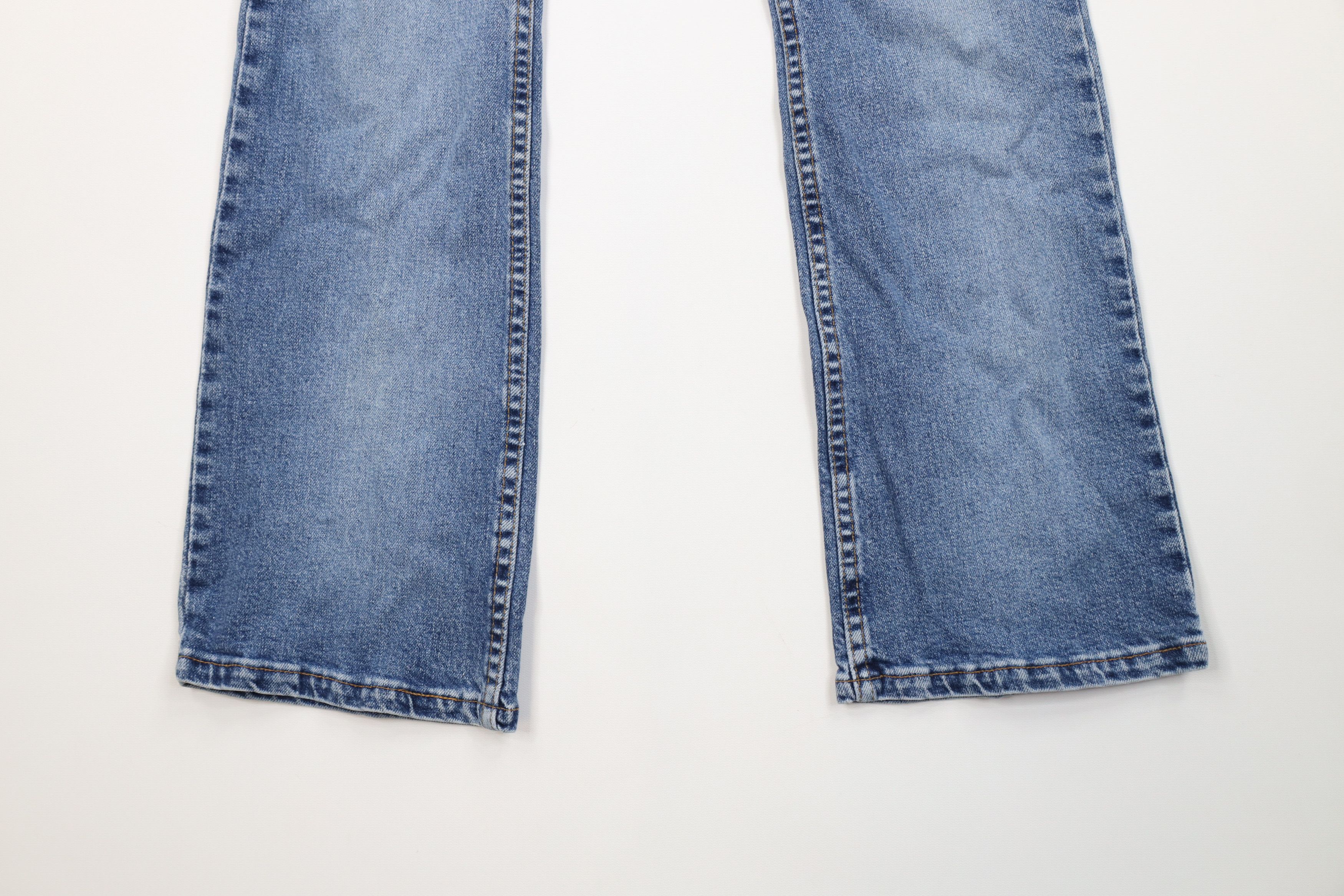 Levi's Vintage Y2K 2001 Levis 515 Lower Rise Boot Cut Jeans USA Size 28" / US 6 / IT 42 - 4 Thumbnail