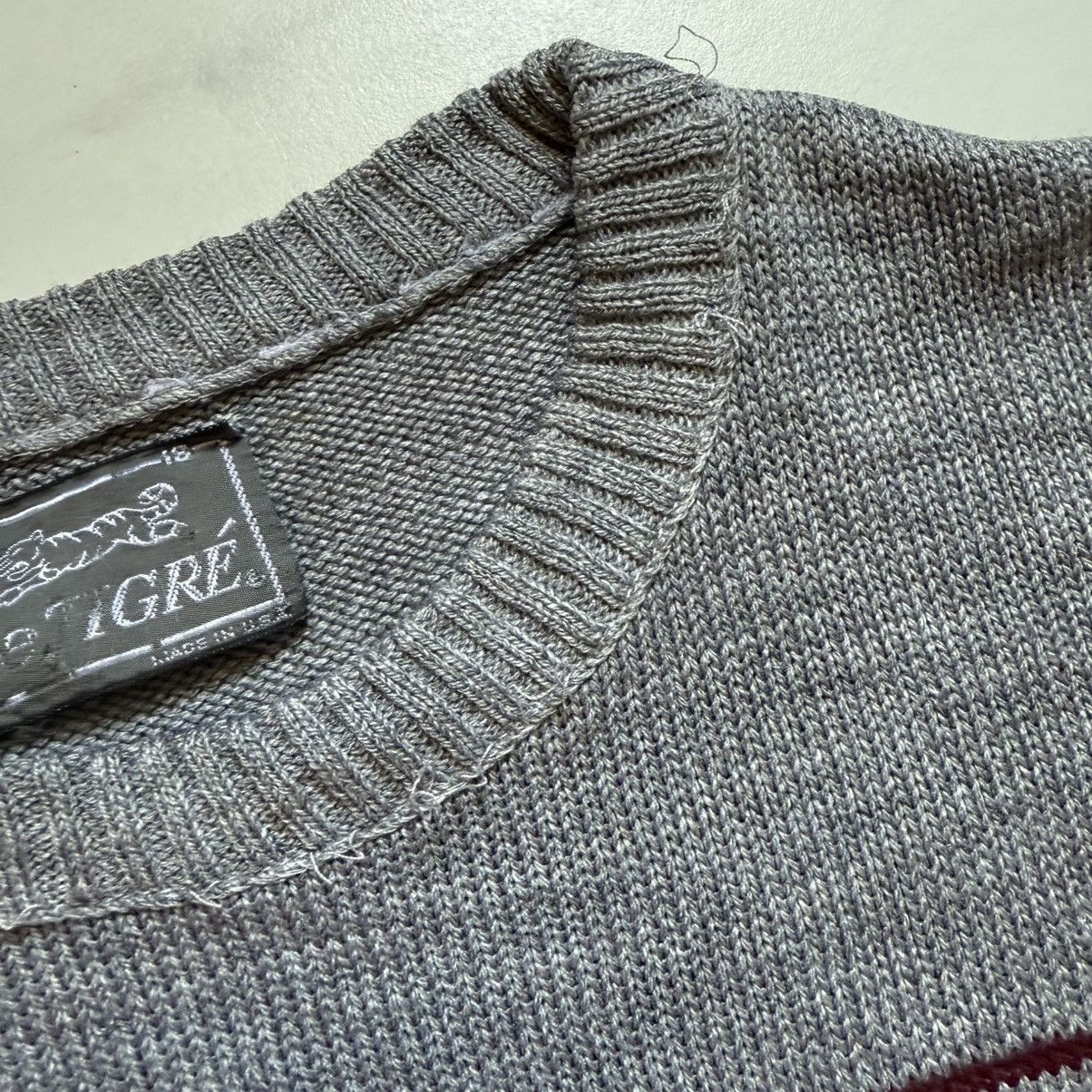 Le TIGRE × Vintage Vintage 90s Le Tigré Knitted Sweater Size US S / EU 44-46 / 1 - 5 Thumbnail