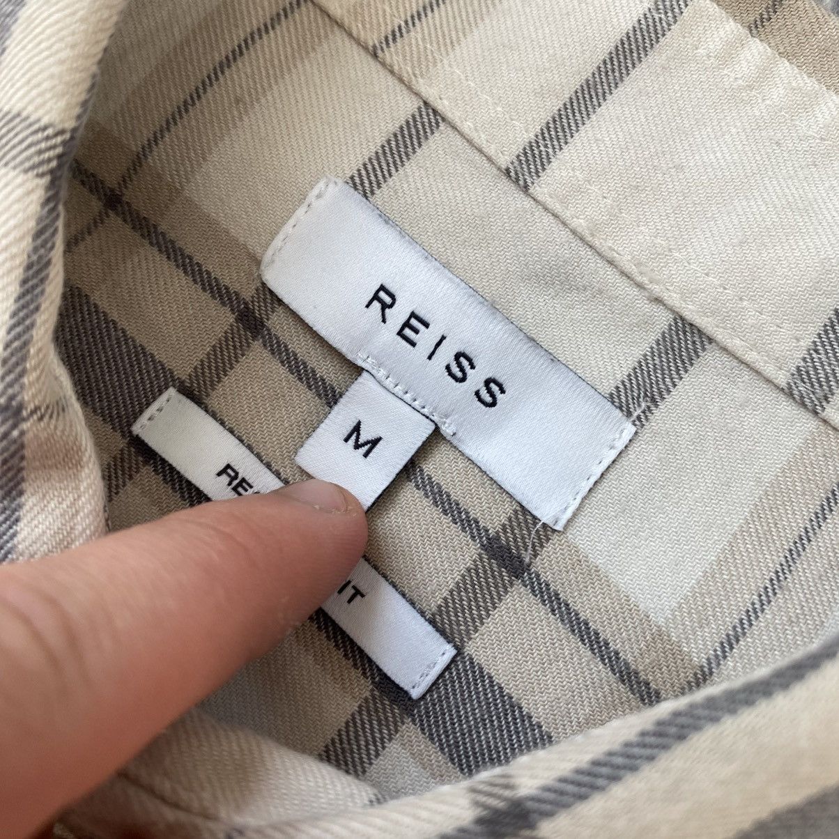 Reiss Men’s Reiss Designer basic luxury Oldmoney shirt Size US M / EU 48-50 / 2 - 5 Thumbnail