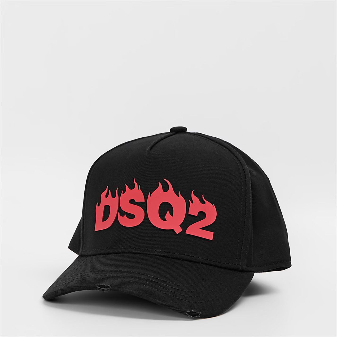 Dsquared2 o1g2r1mq0426 Size: OS / Flame Baseball Hat / Cap in Black Size ONE SIZE - 1 Thumbnail