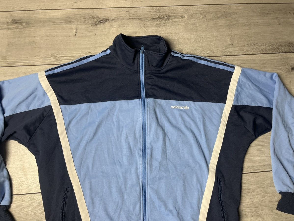 Adidas Vintage Adidas 80s Jacket Track Top size Large Size US L / EU 52-54 / 3 - 3 Thumbnail