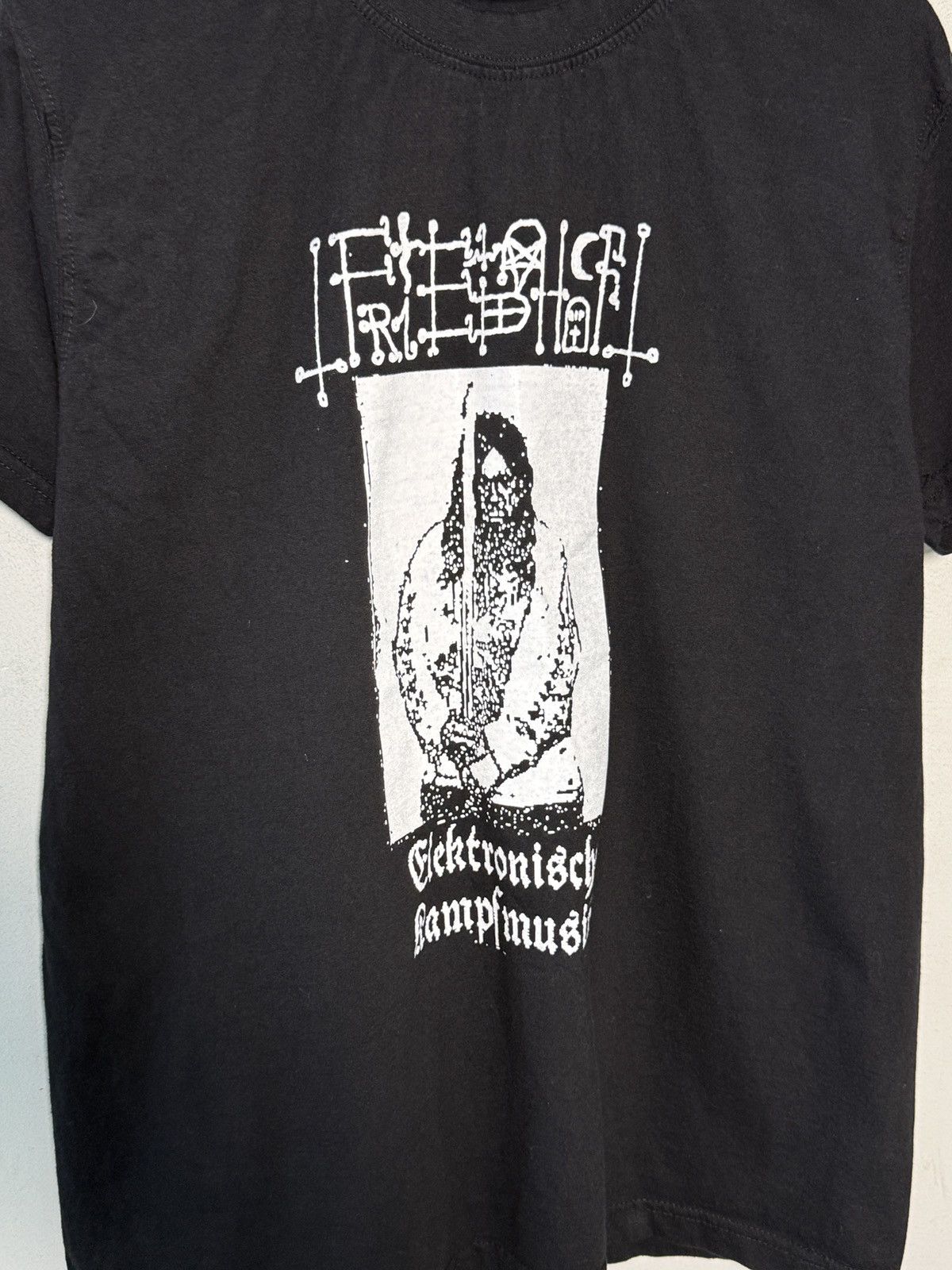 Band Tees FRIEDHOF graphic tee with raw underground aesthetic. Size US S / EU 44-46 / 1 - 3 Thumbnail