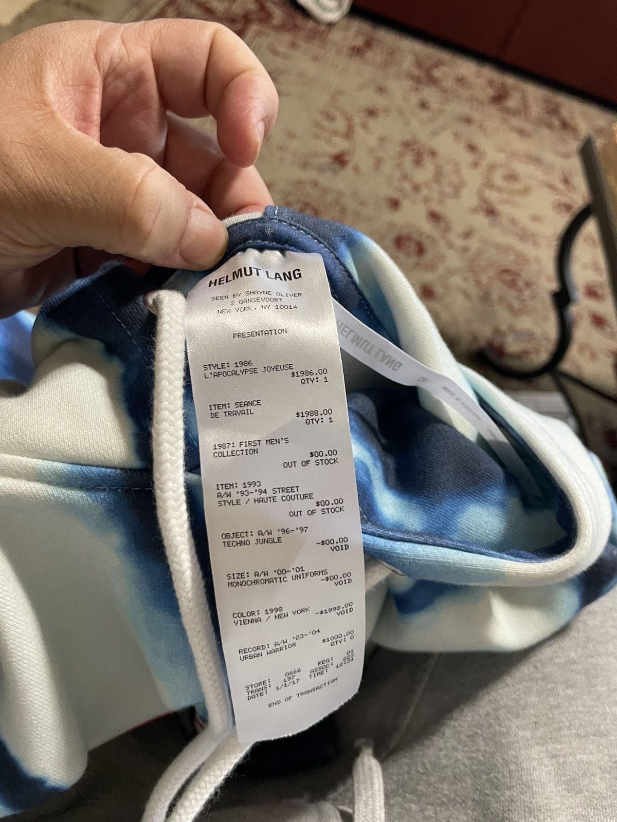 Helmut Lang Helmut Spring Tour 2018 Size US S / EU 44-46 / 1 - 8 Thumbnail