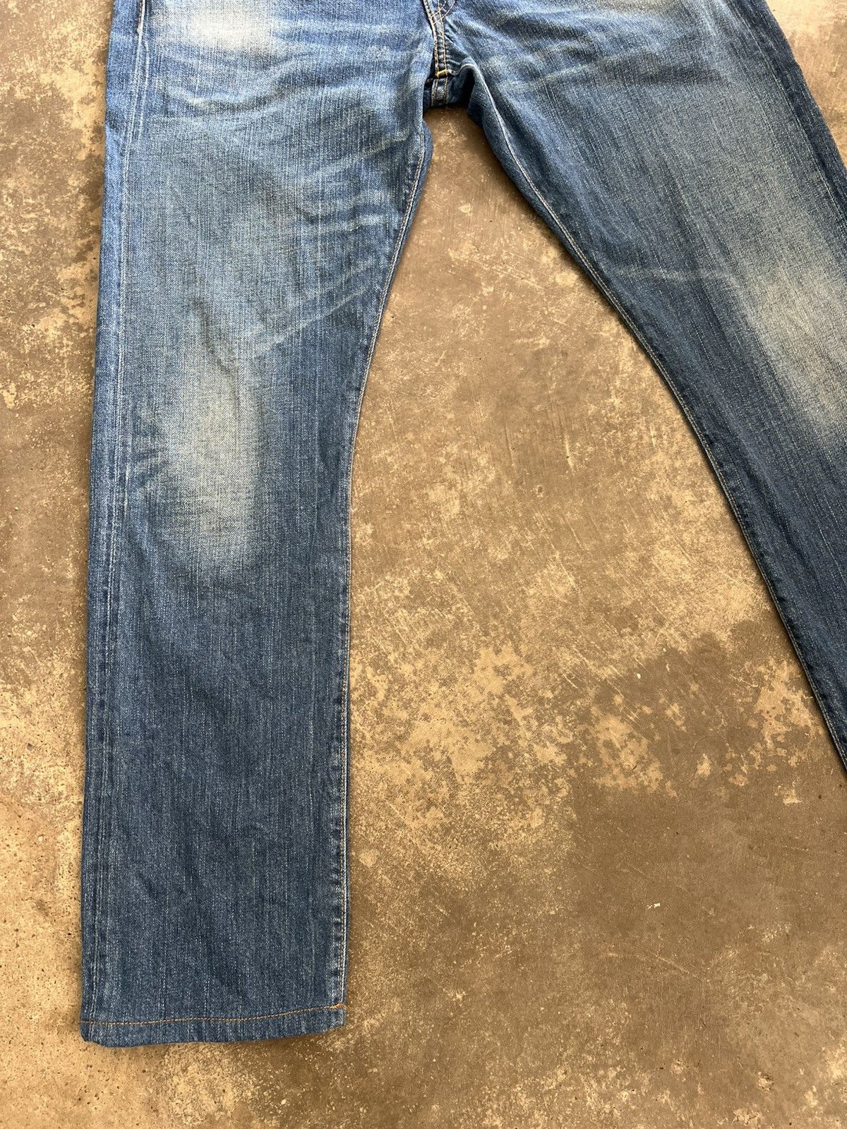 RRL Ralph Lauren Polo Raplh Lauren Double RRL Slim Selvedge Jeans Size US 33 - 6 Thumbnail