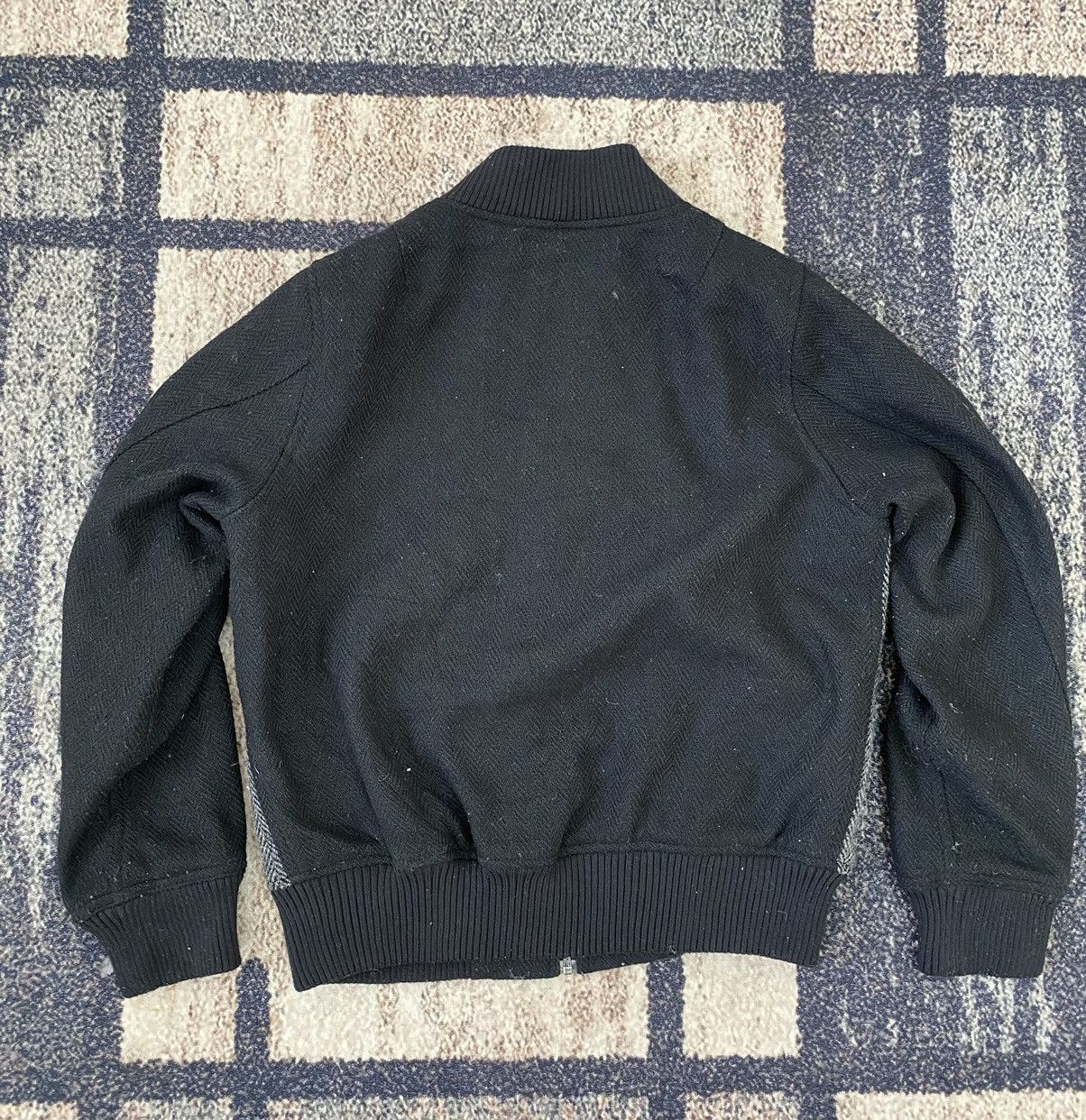 Harris Tweed Japanese Brand Harris Tweed x Sevenday Sunday bomber jacket Size US L / EU 52-54 / 3 - 3 Thumbnail