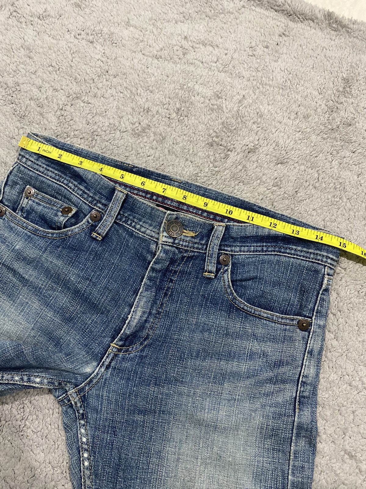 Japanese Brand X-Girl Jeans Denim Size US 30 / EU 46 - 15 Thumbnail