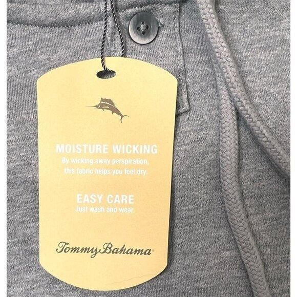 Tommy Bahama Tommy Bahama Mens Gray Island Henley Lightweight Long Sleeve Size US M / EU 48-50 / 2 - 8 Thumbnail