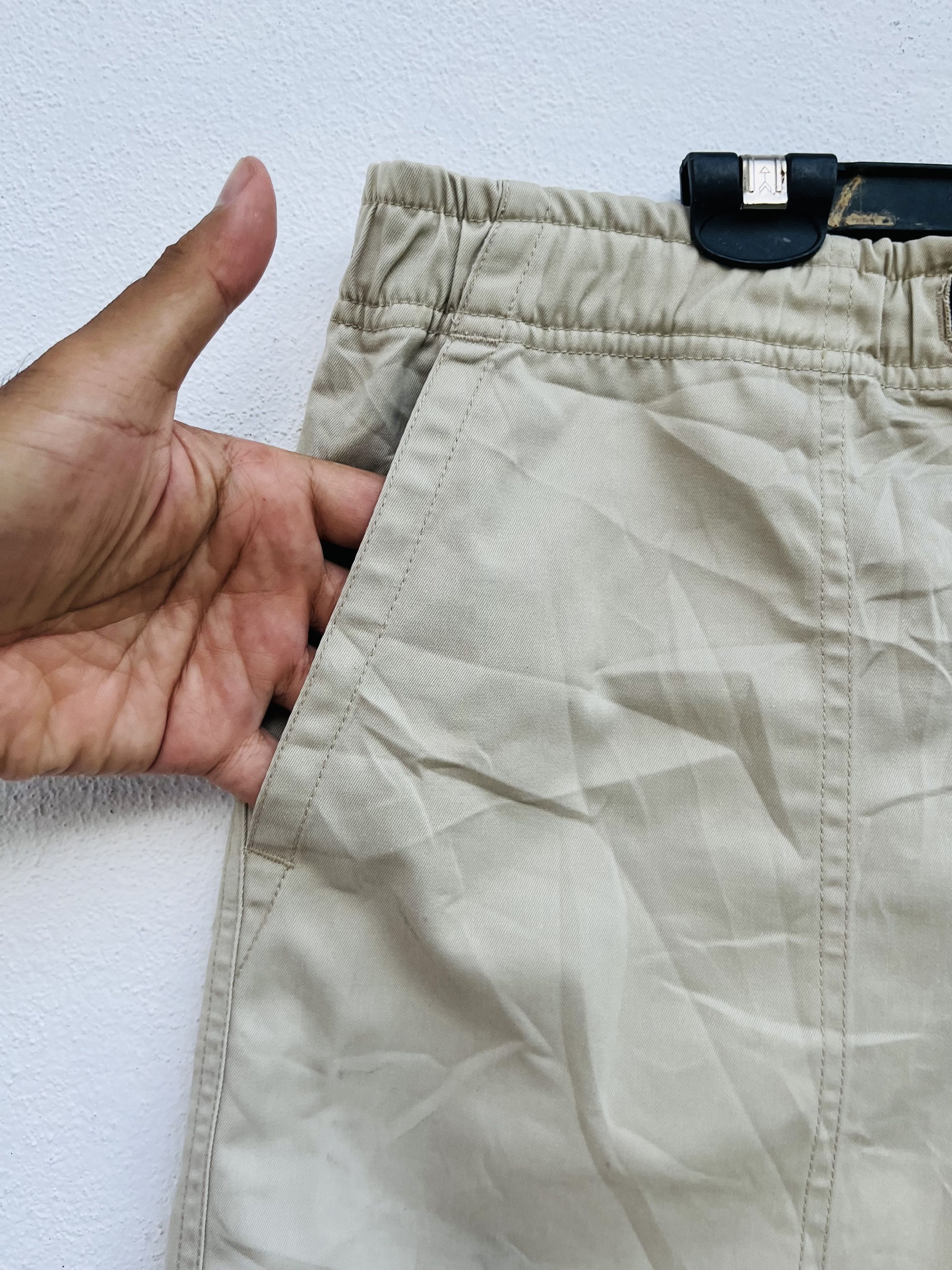 Canterbury of New Zealand × Japanese Brand × Vintage Vintage Canterbury Of New Zealand Big Logo Cream Short Pant Size US 35 - 9 Thumbnail
