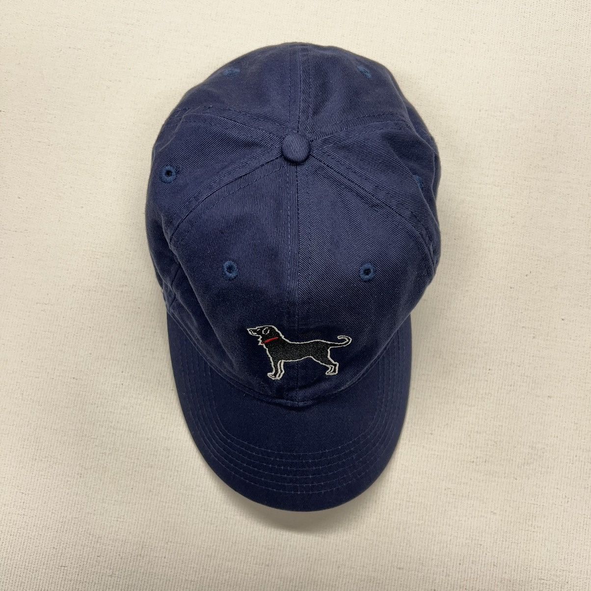 Other The Black Dog Hat Cap Blue Logo Strap Back Navy Embroidered Size ONE SIZE - 4 Thumbnail