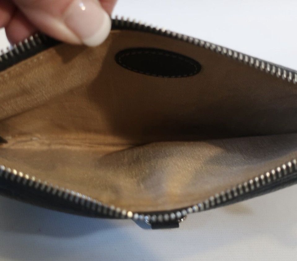 Fendi Authentic Womens Fendi Black Leather Clutch Wallet Size ONE SIZE - 7 Thumbnail