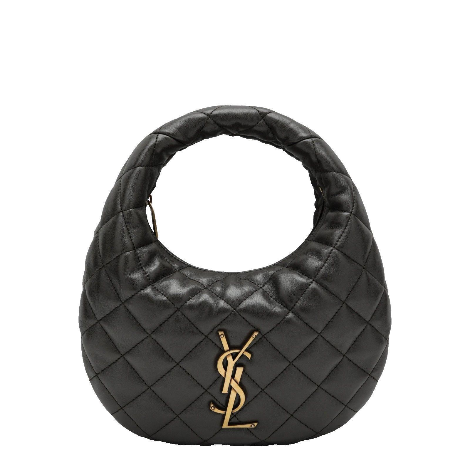 Saint Laurent Icarino $3200 Black Top Handle Bag New & Authe, Women's