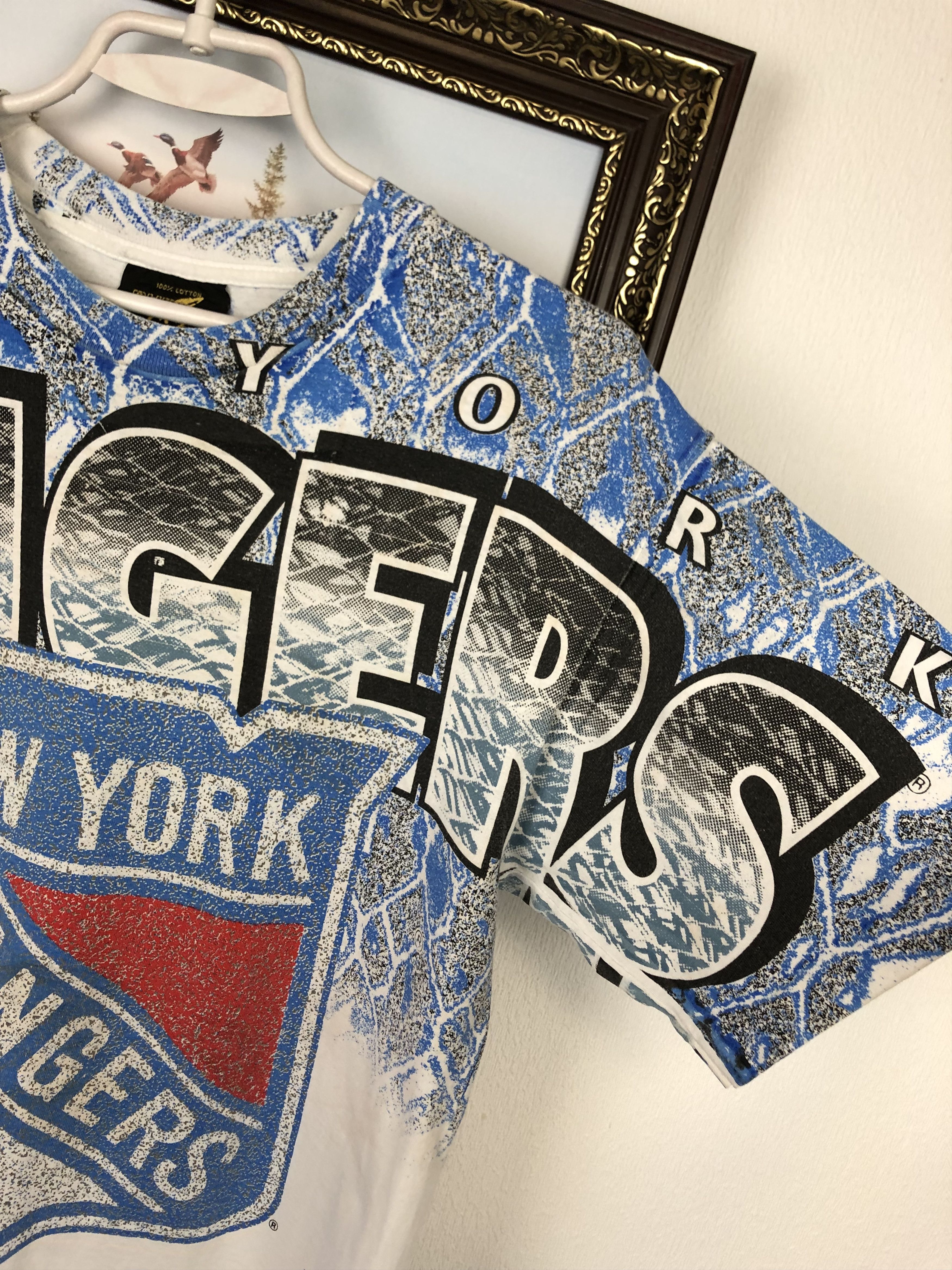 Vintage Vintage New York Rangers NHL Shirt Over Print Mens Tee Size US M / EU 48-50 / 2 - 4 Thumbnail