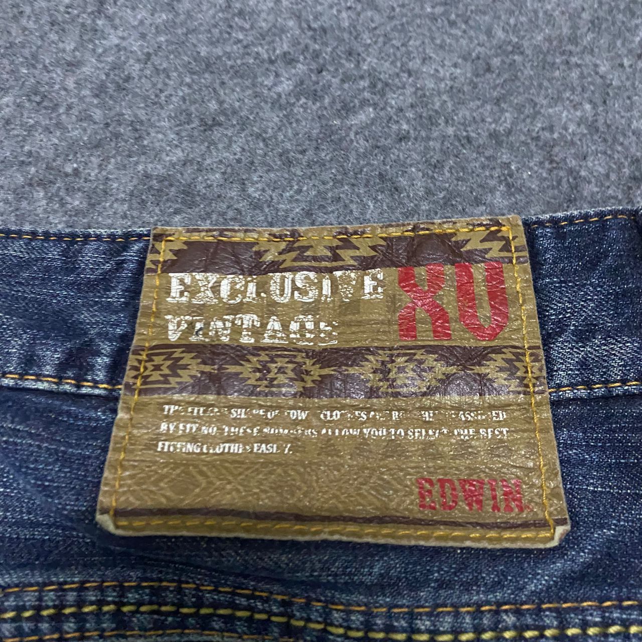 Edwin Vintage 90s Edwin Exclusive Vintage Distressed Denim Size US 30 / EU 46 - 13 Thumbnail