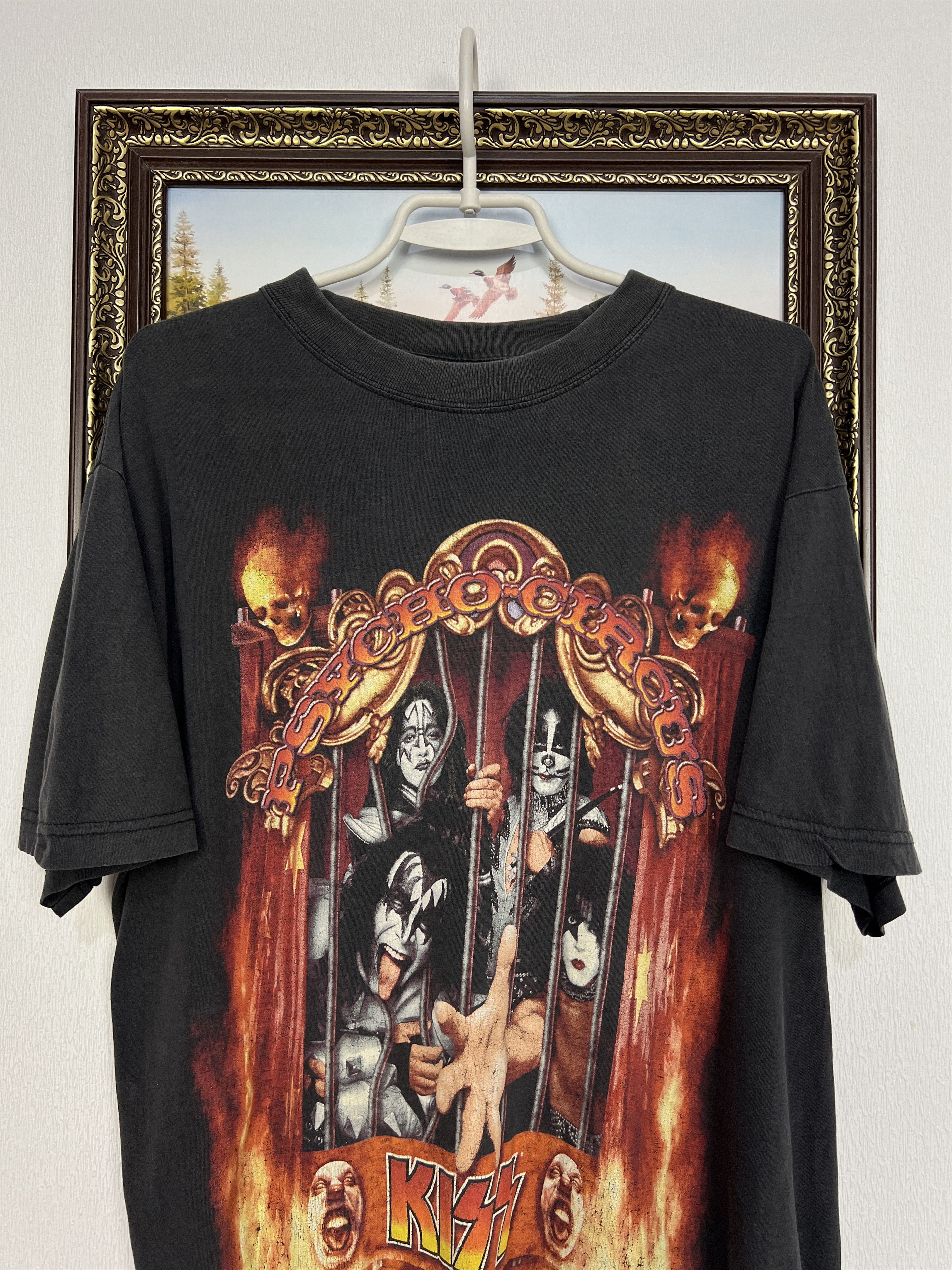 Vintage Kiss Shirt Psycho Circus Tour Tee Big Logo Rare Hype Size US M / EU 48-50 / 2 - 2 Thumbnail