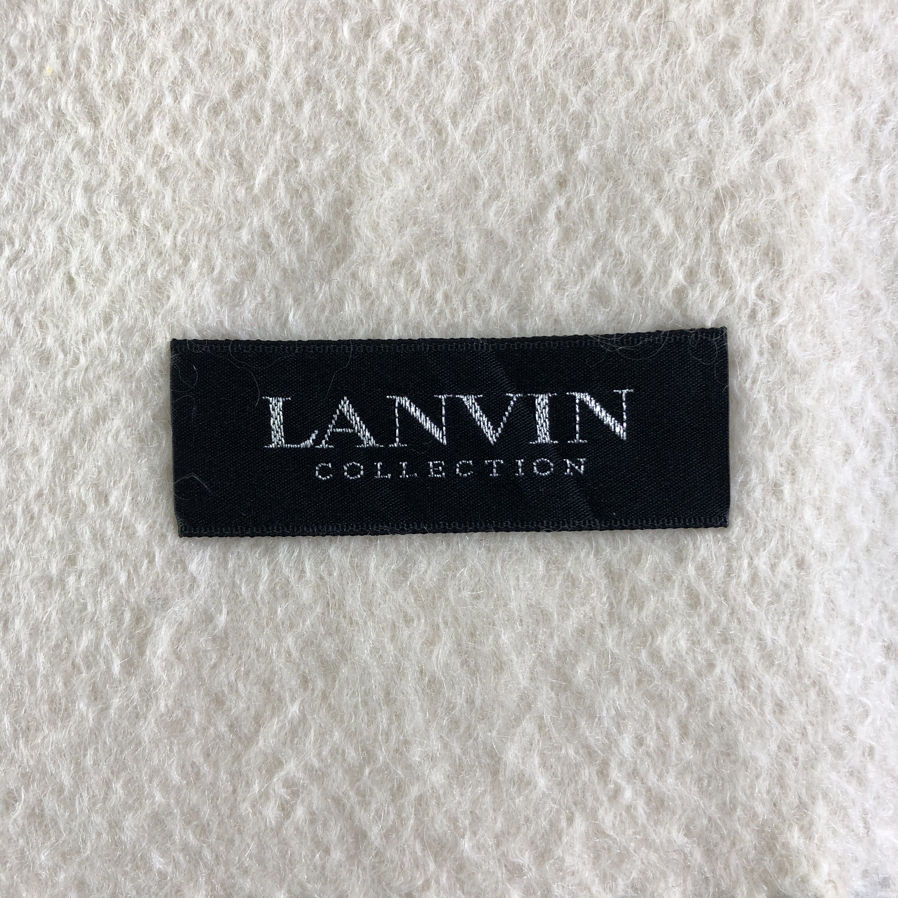 Lanvin Lanvin Cashmere Scarf / Muffler / Neckwear P622 Size ONE SIZE - 2 Thumbnail
