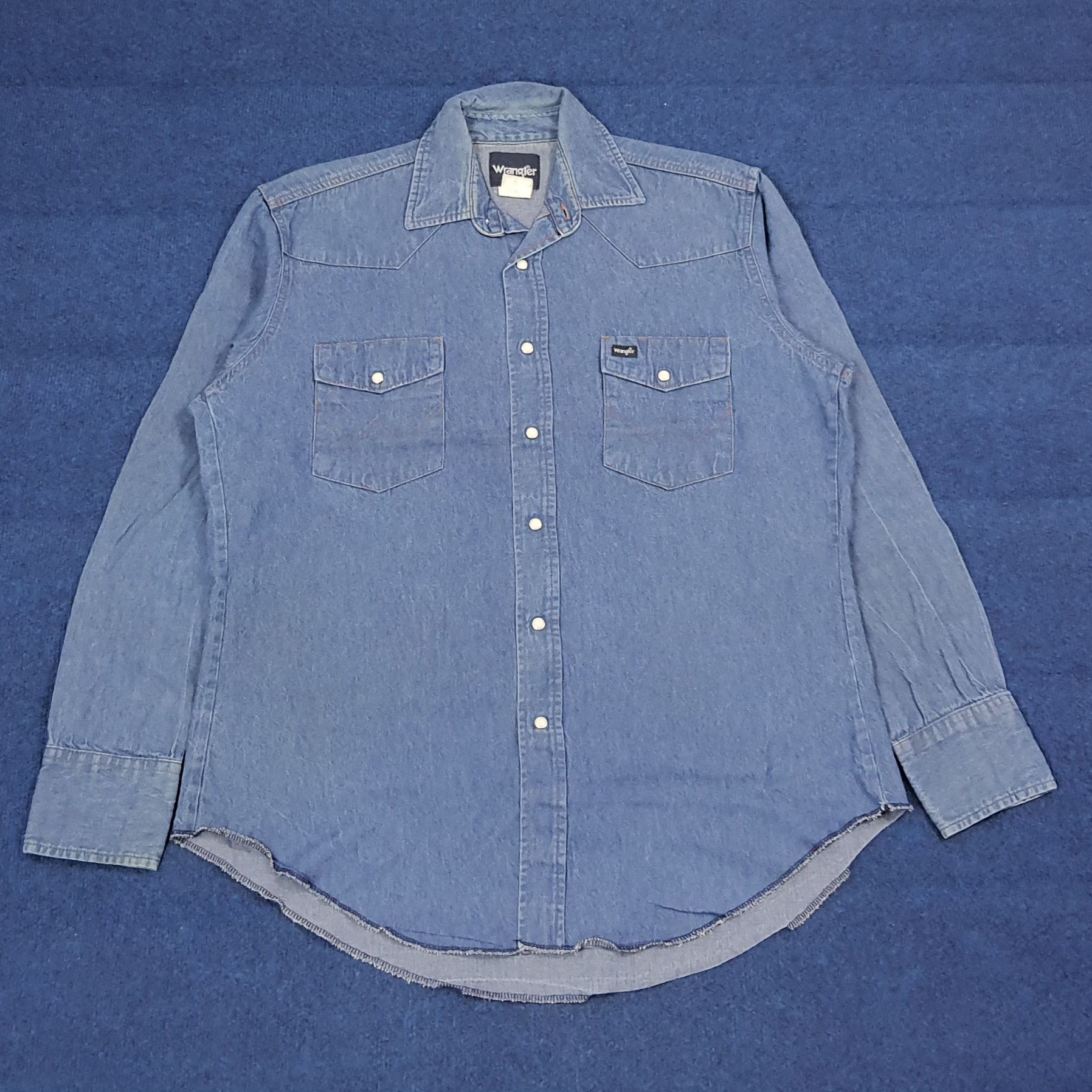 Wrangler Vintage Wrangler Denim Western Rugged Ranchwear C276N23 Size US L / EU 52-54 / 3 - 1 Thumbnail