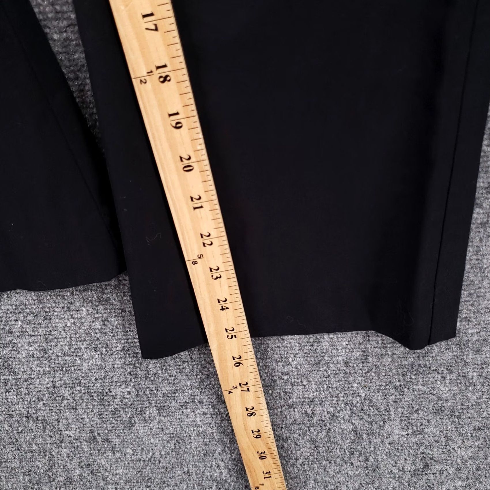 Banana Republic Banana Republic Womens Pants Black 10 Dress Mid Rise Flat Front Martin Trouser Size 32" / US 10 / IT 46 - 5 Thumbnail