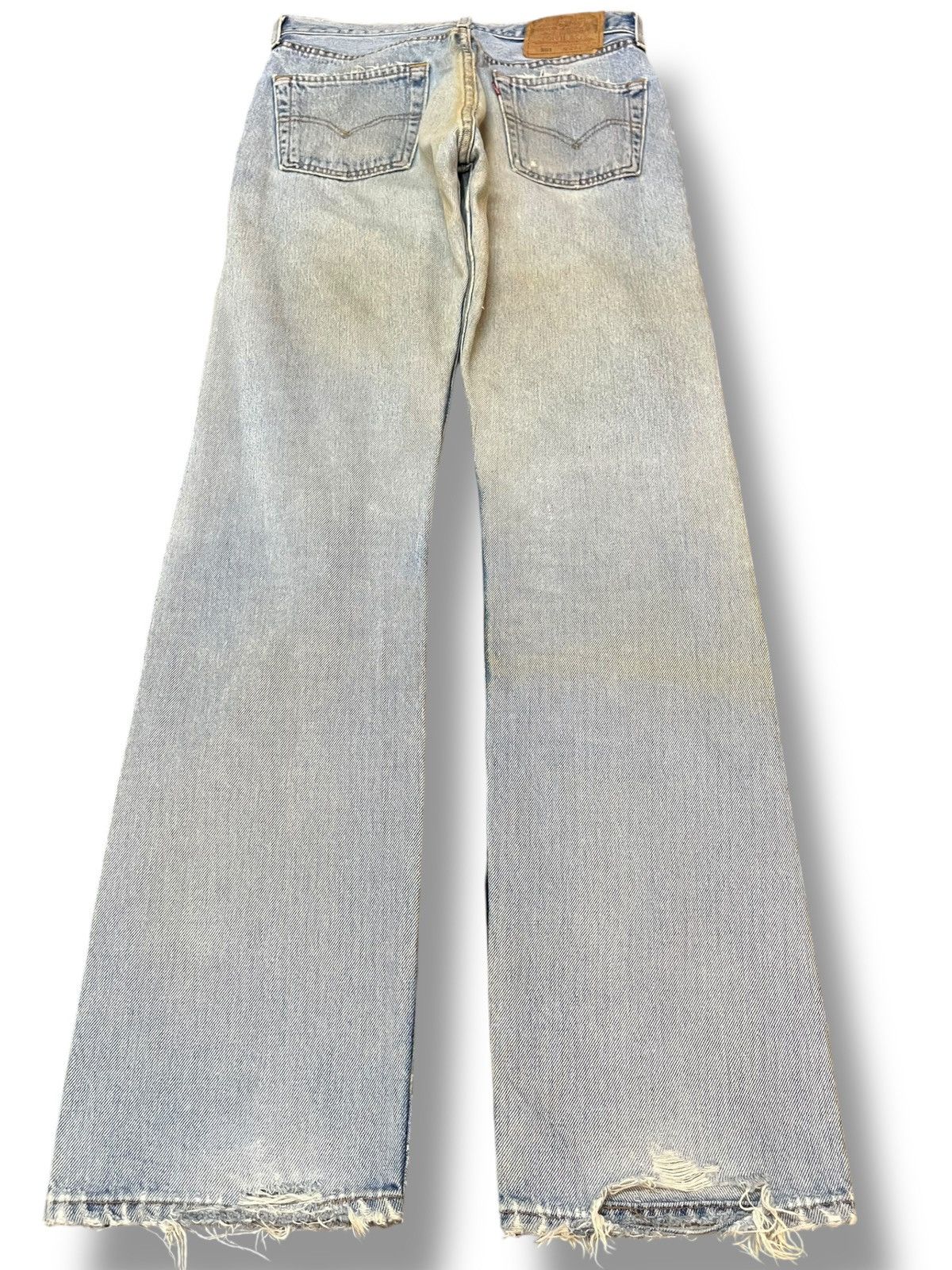 Levi's Vintage Clothing Vintage Levi’s 501 Faded Ripped Distressed Denim Size US 29 - 5 Thumbnail