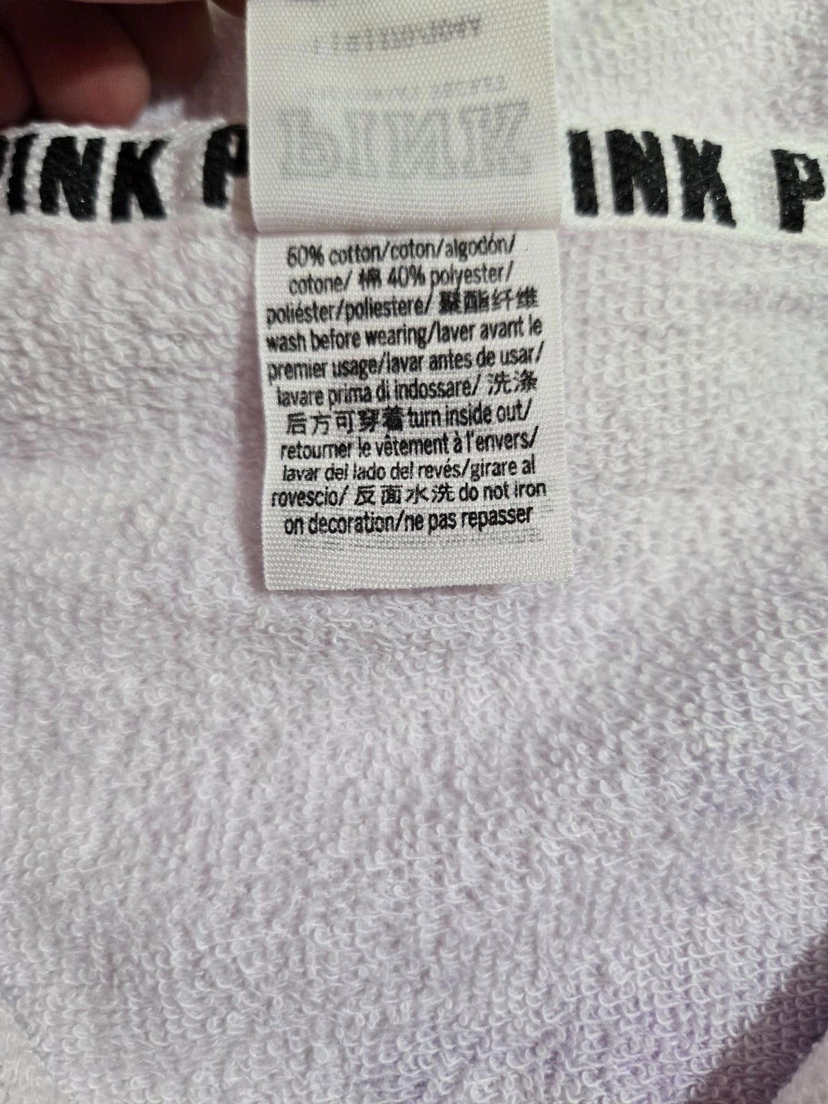 Designer Victoria's Secret PINK Hooded Sweatshirt Tie Dye Full Zip L Size L / US 10 / IT 46 - 3 Thumbnail