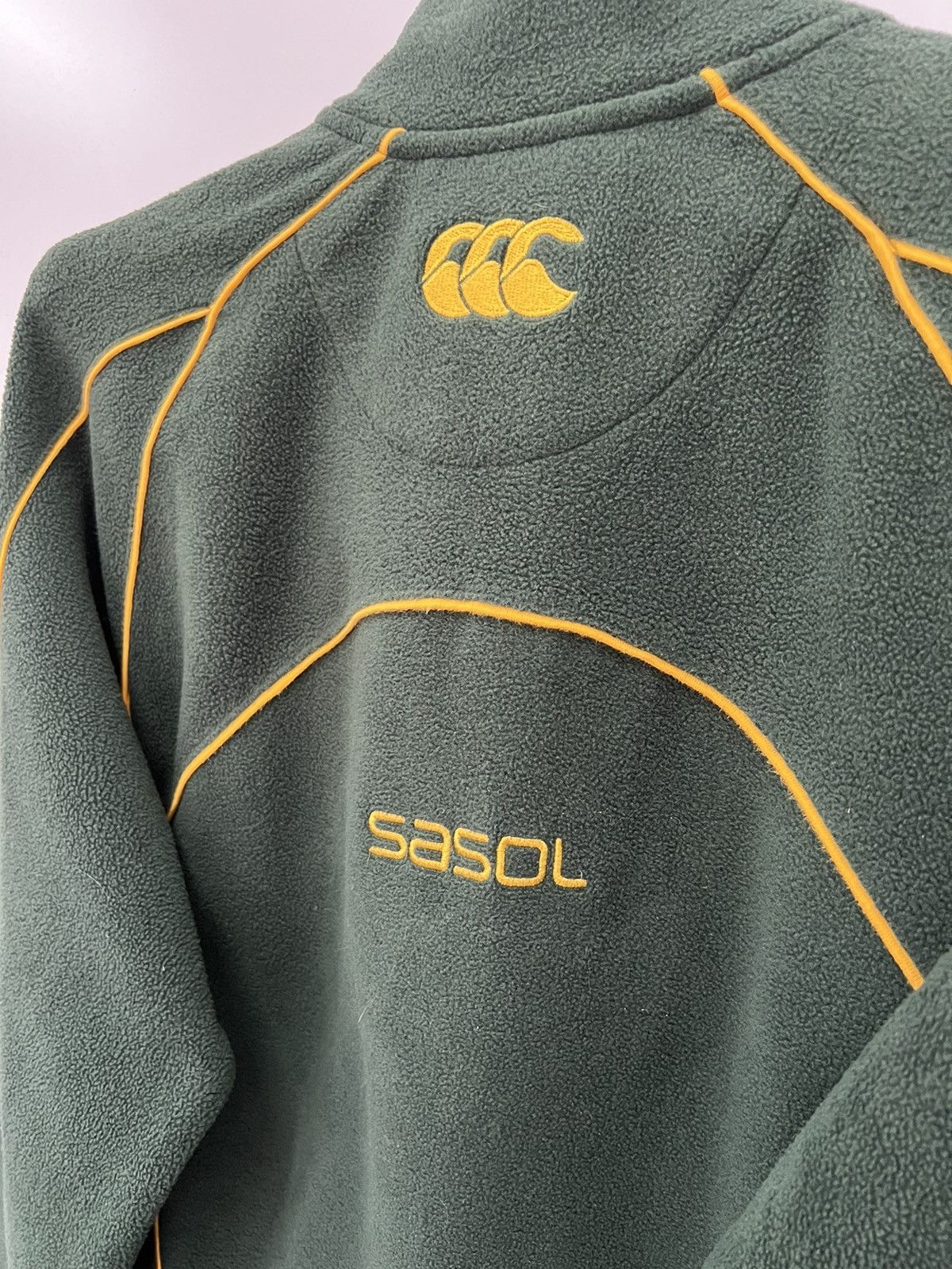 Canterbury of New Zealand 🔥 Canterbury S.Africa Springbok Rugby Club Half zip Sweat S Size US XS / EU 42 / 0 - 15 Thumbnail