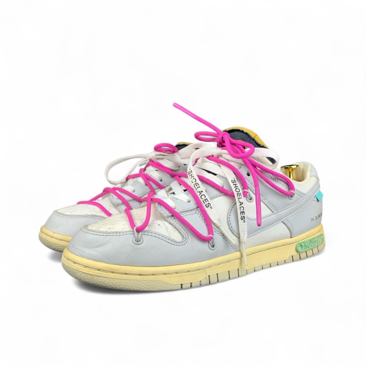 Nike × Off-White Nike x Off-White Dunk Low Lot 30 of 50 - " The ten " Size US 8.5 / EU 41-42 - 7 Thumbnail
