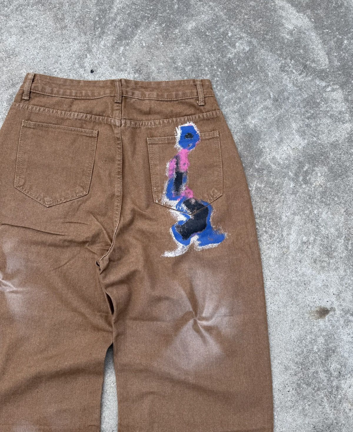 Other Vintage Y2K avantgarde streetwear buggy wide oversized jeans Size US 32 / EU 48 - 14 Thumbnail